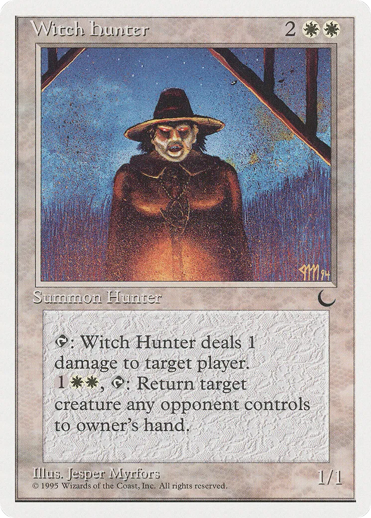 Witch Hunter — Chronicles — Magic: The Gathering