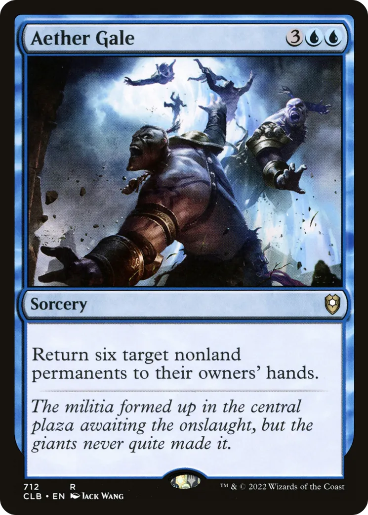Aether Gale — Commander Legends: Battle for Baldur's Gate — Magic: The Gathering