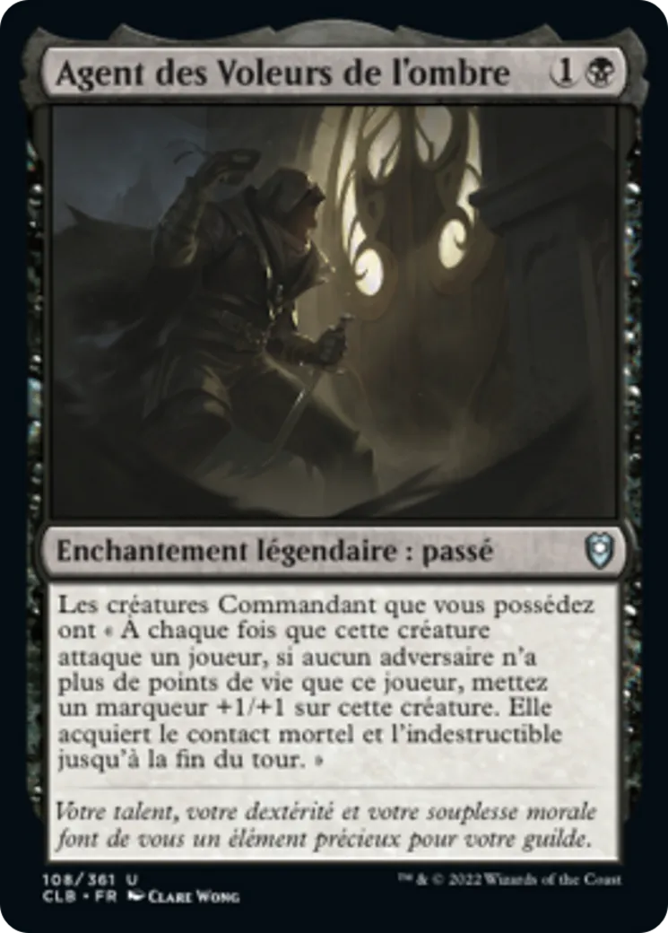 Agent des Voleurs de l'ombre — Commander Legends: Battle for Baldur's Gate — Magic: The Gathering
