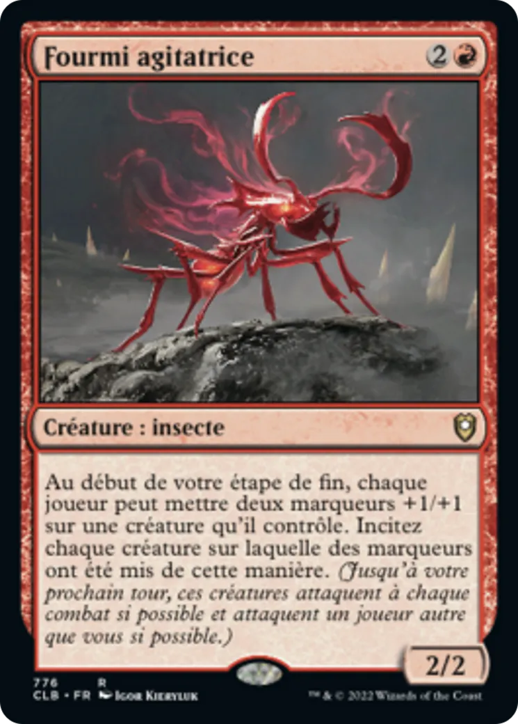 Fourmi agitatrice — Commander Legends: Battle for Baldur's Gate — Magic: The Gathering