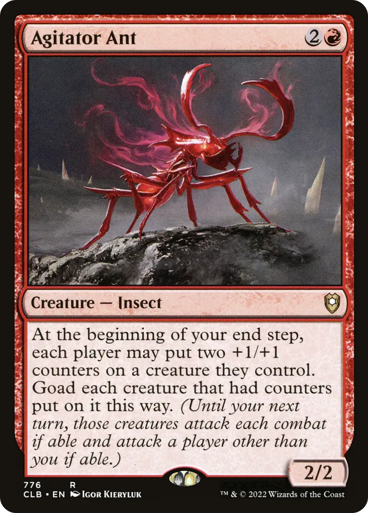 Agitator Ant — Commander Legends: Battle for Baldur's Gate — Magic: The Gathering