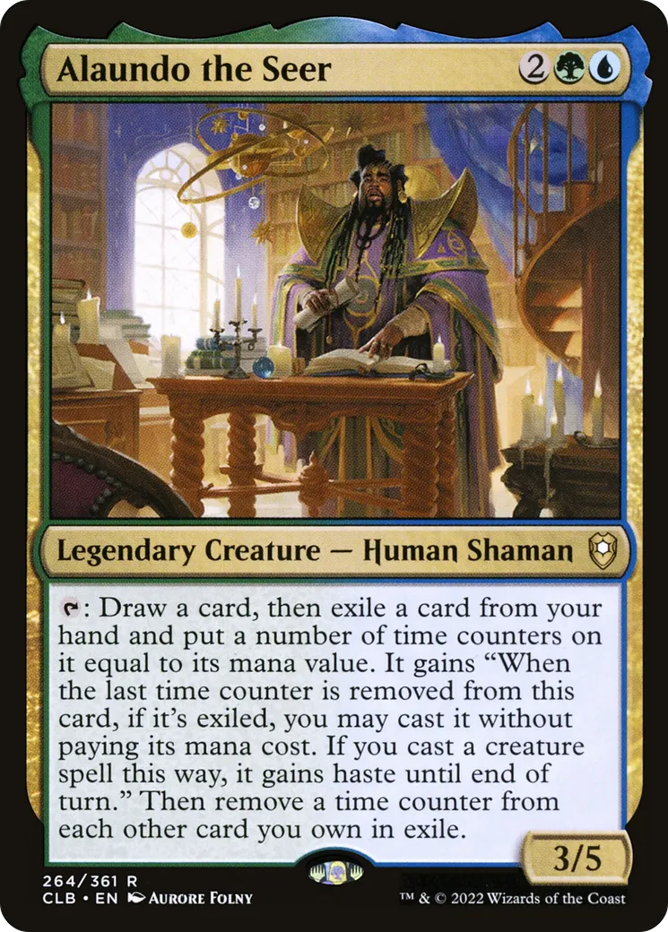 Alaundo le prophète — Commander Legends: Battle for Baldur's Gate — Magic: The Gathering