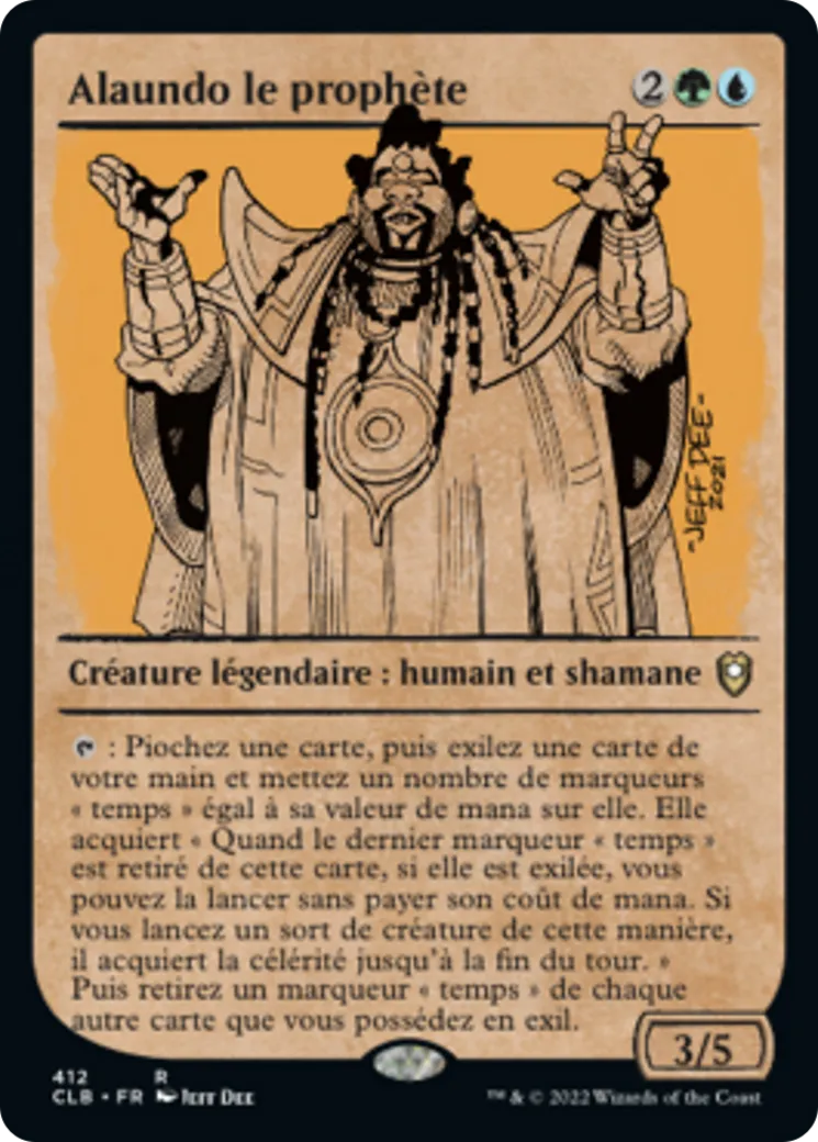 Alaundo le prophète — Commander Legends: Battle for Baldur's Gate — Magic: The Gathering