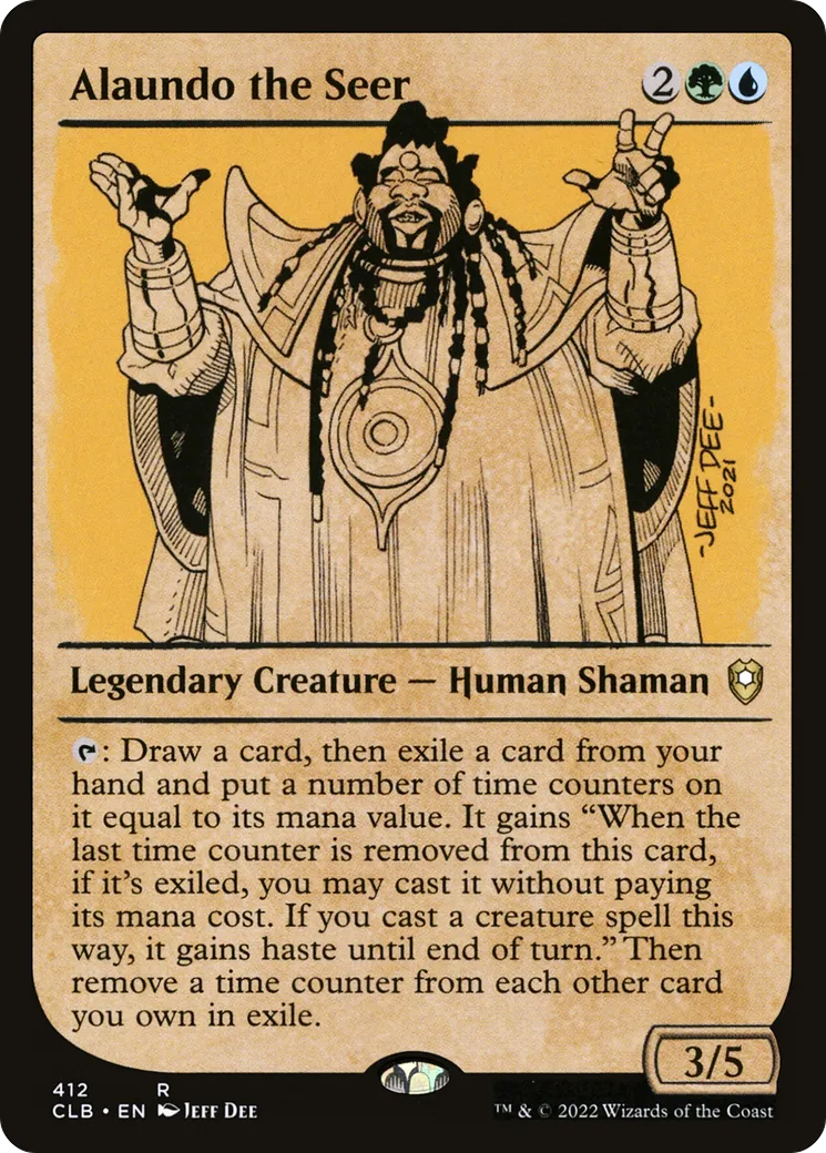 Alaundo le prophète — Commander Legends: Battle for Baldur's Gate — Magic: The Gathering