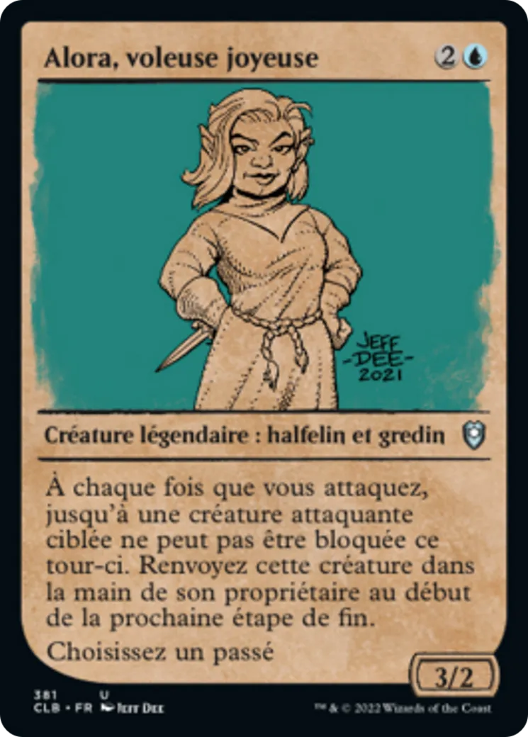 Alora, voleuse joyeuse from Commander Legends: Battle for Baldur's Gate - Magic: The Gathering