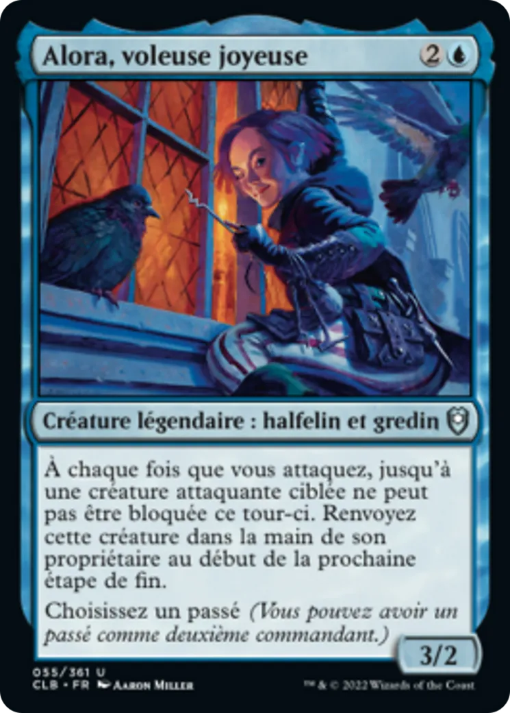 Alora, voleuse joyeuse — Commander Legends: Battle for Baldur's Gate — Magic: The Gathering