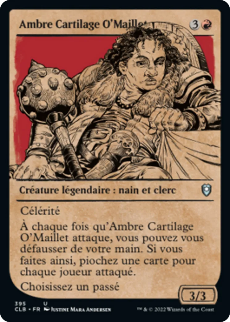 Ambre Cartilage O'Maillet — Commander Legends: Battle for Baldur's Gate — Magic: The Gathering