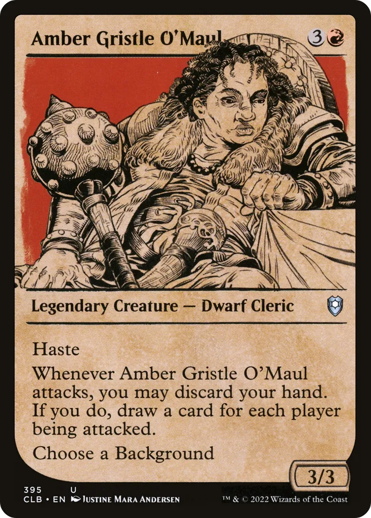 Ambre Cartilage O'Maillet — Commander Legends: Battle for Baldur's Gate — Magic: The Gathering