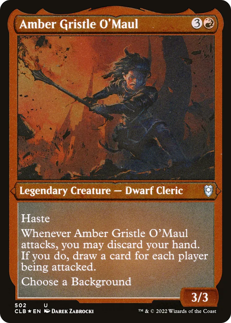 Ambre Cartilage O'Maillet from Commander Legends: Battle for Baldur's Gate - Magic: The Gathering