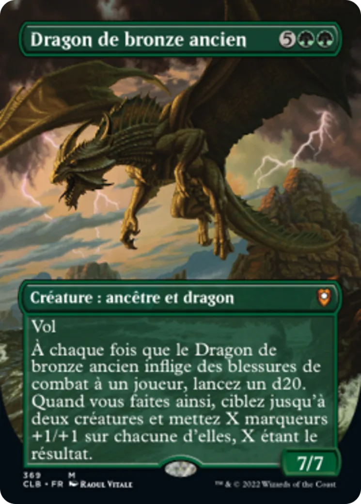 Dragon de bronze ancien — Commander Legends: Battle for Baldur's Gate — Magic: The Gathering