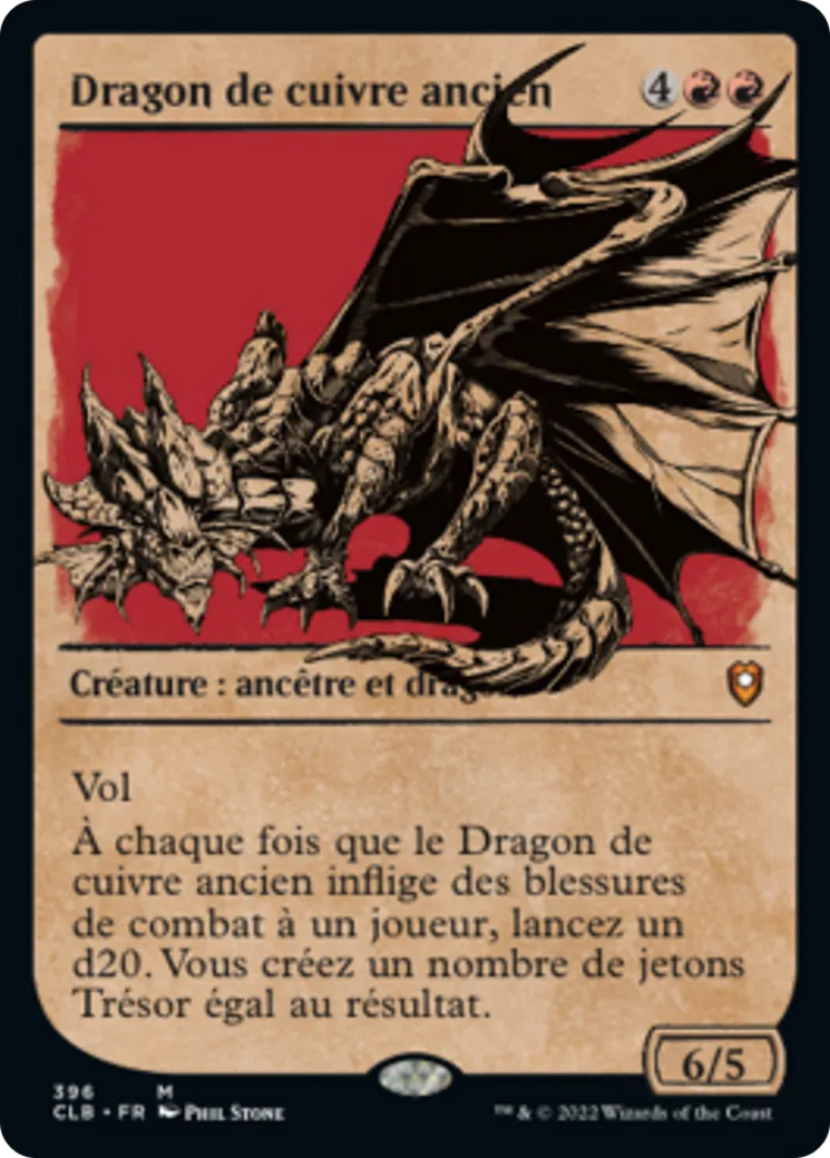 Dragon de cuivre ancien — Commander Legends: Battle for Baldur's Gate — Magic: The Gathering