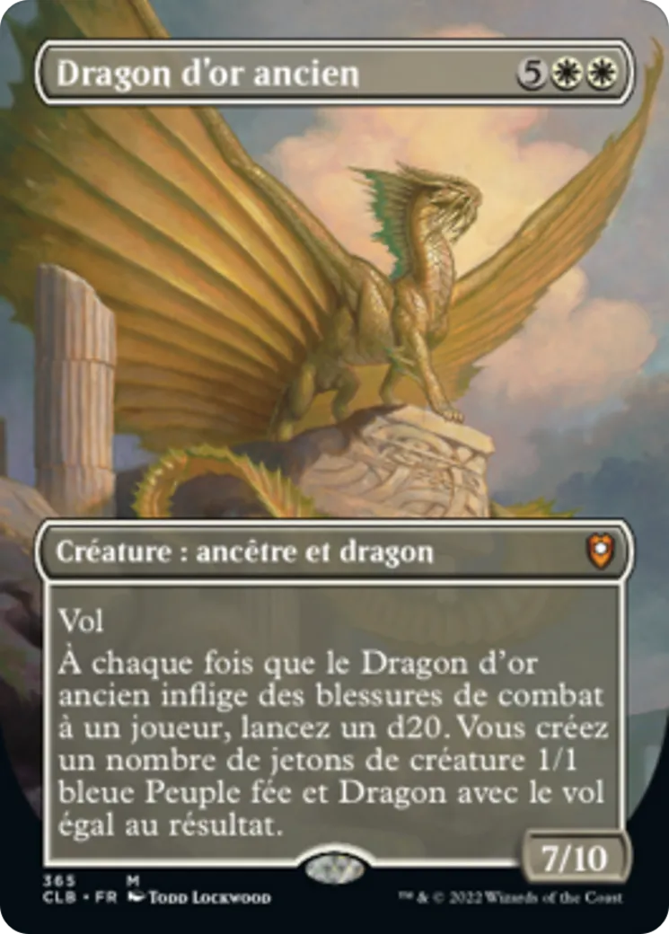Dragon d'or ancien from Commander Legends: Battle for Baldur's Gate - Magic: The Gathering