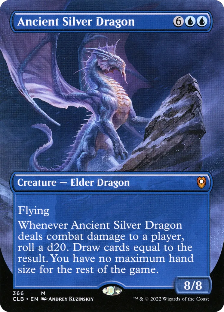 Ancient Silver Dragon — Commander Legends: Battle for Baldur's Gate — Magic: The Gathering