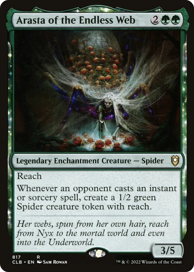 Arasta of the Endless Web — Commander Legends: Battle for Baldur's Gate — Magic: The Gathering