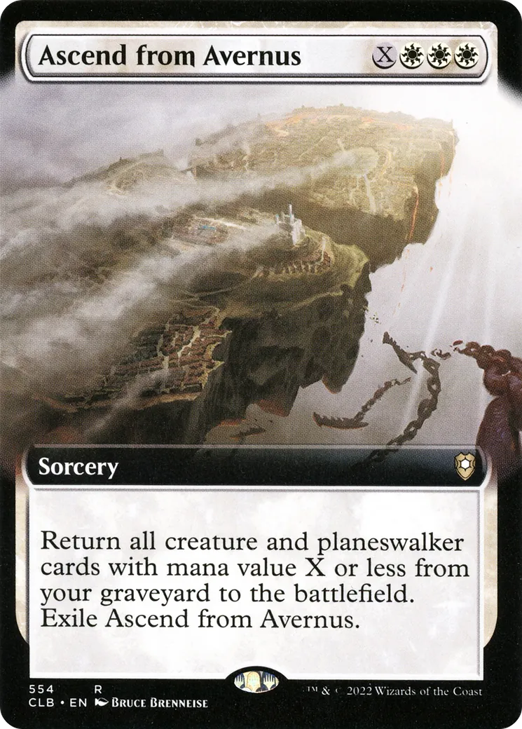 Ascend from Avernus from Commander Legends: Battle for Baldur's Gate - Magic: The Gathering