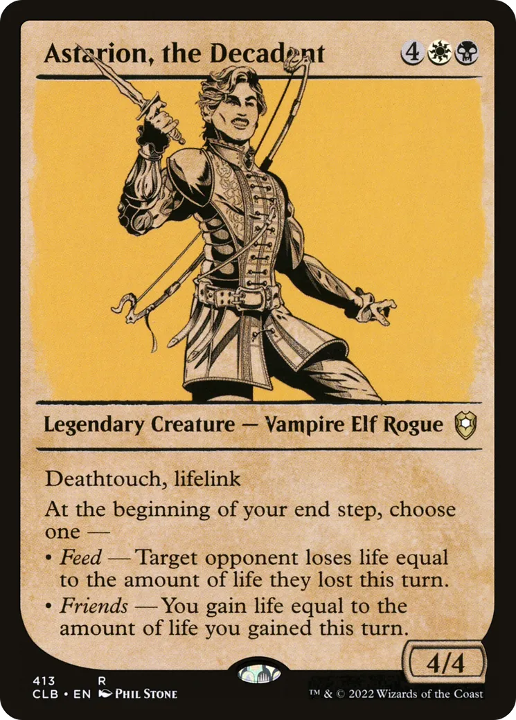 Astarion, the Decadent — Commander Legends: Battle for Baldur's Gate — Magic: The Gathering
