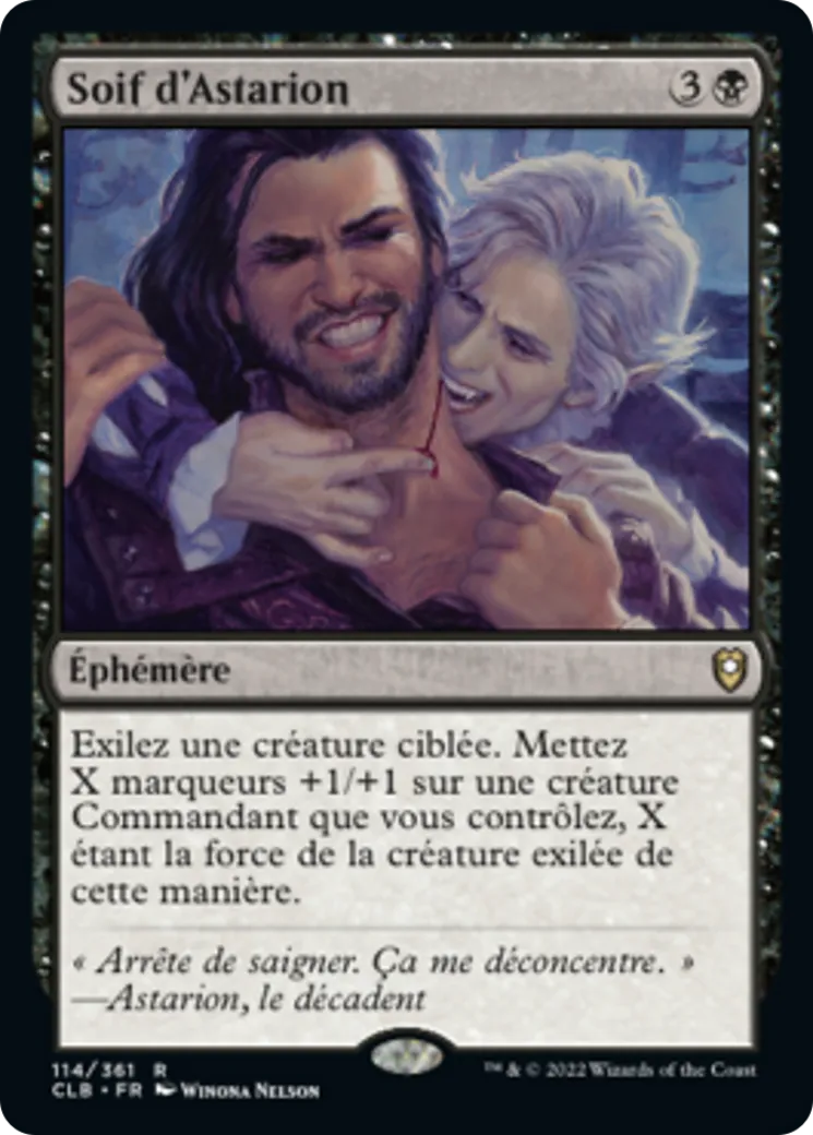Soif d'Astarion — Commander Legends: Battle for Baldur's Gate — Magic: The Gathering