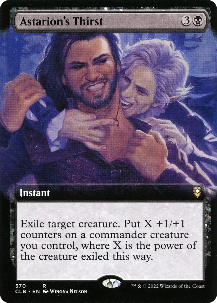 Astarion's Thirst from Commander Legends: Battle for Baldur's Gate - Magic: The Gathering