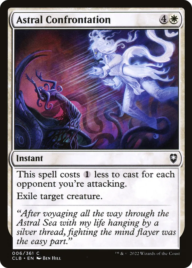 Astral Confrontation — Commander Legends: Battle for Baldur's Gate — Magic: The Gathering