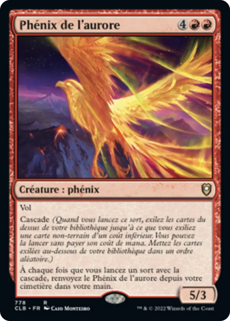 Phénix de l'aurore — Commander Legends: Battle for Baldur's Gate — Magic: The Gathering