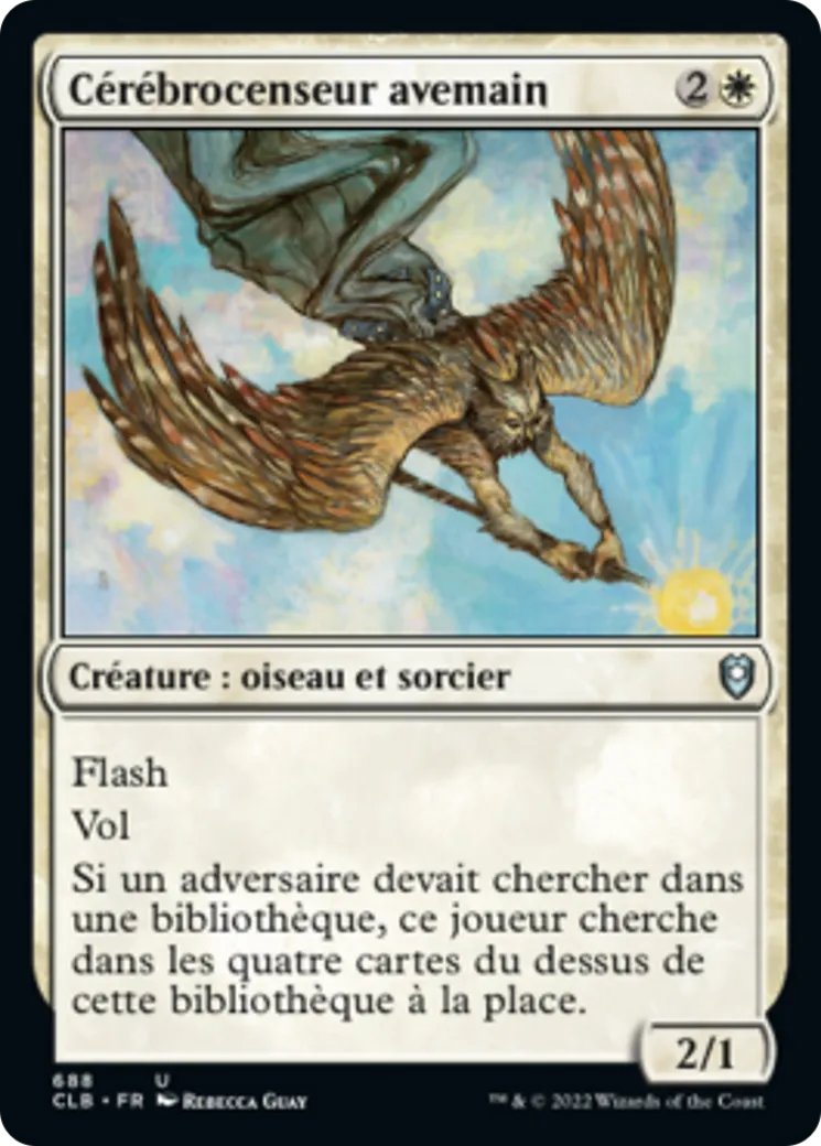 Cérébrocenseur avemain from Commander Legends: Battle for Baldur's Gate - Magic: The Gathering