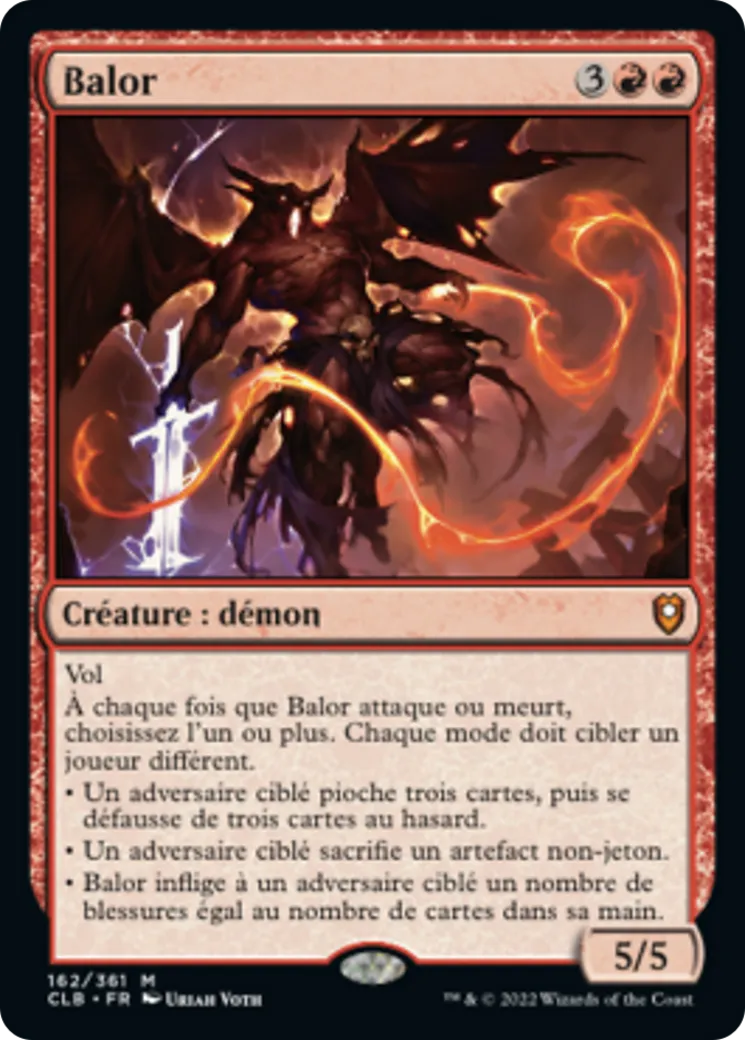 Balor — Commander Legends: Battle for Baldur's Gate — Magic: The Gathering