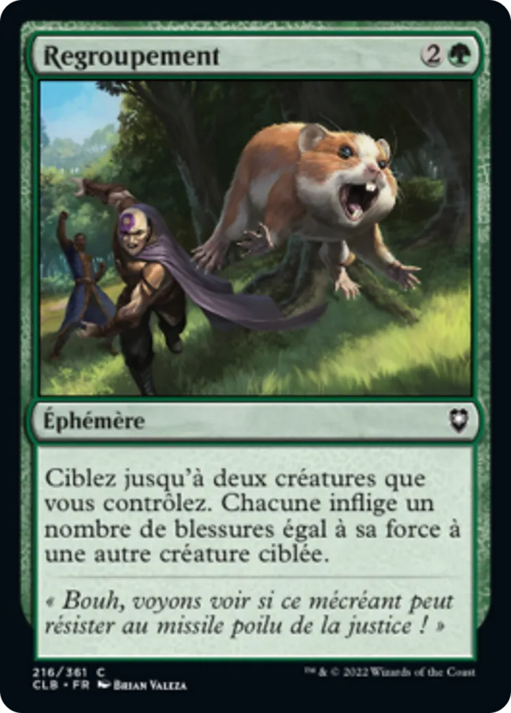 Regroupement — Commander Legends: Battle for Baldur's Gate — Magic: The Gathering