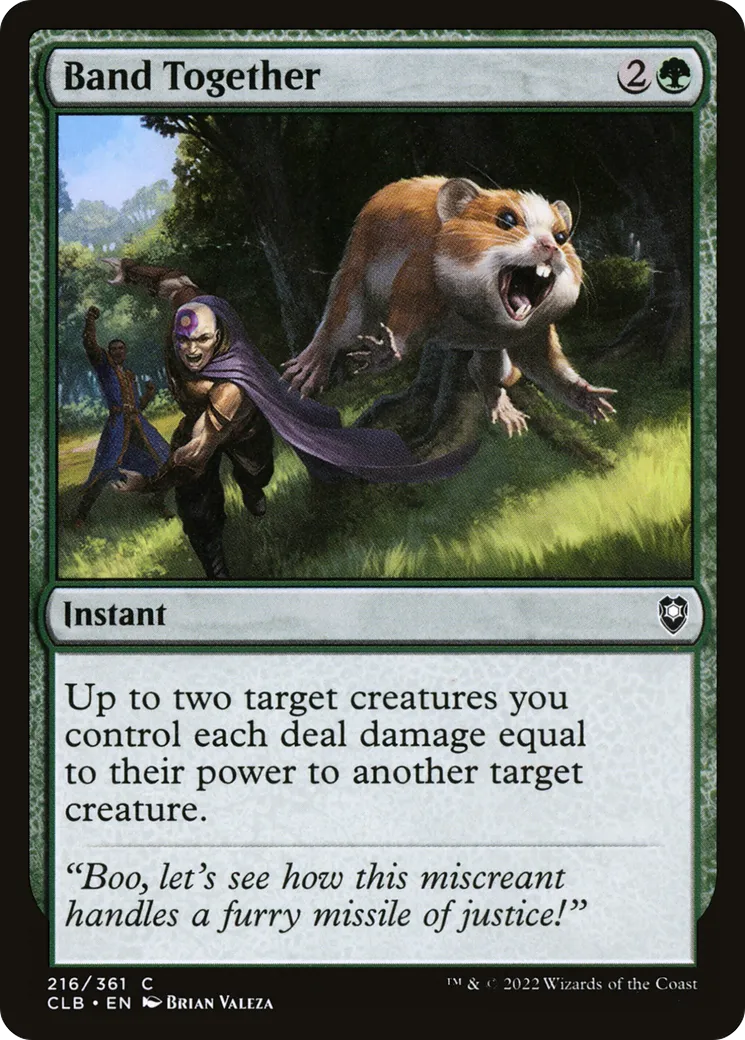 Regroupement — Commander Legends: Battle for Baldur's Gate — Magic: The Gathering