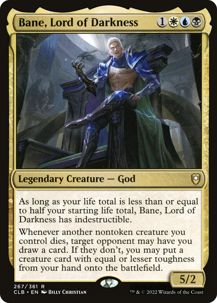 Bane, Lord of Darkness — Commander Legends: Battle for Baldur's Gate — Magic: The Gathering
