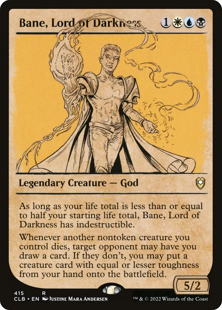 Bane, Lord of Darkness from Commander Legends: Battle for Baldur's Gate - Magic: The Gathering
