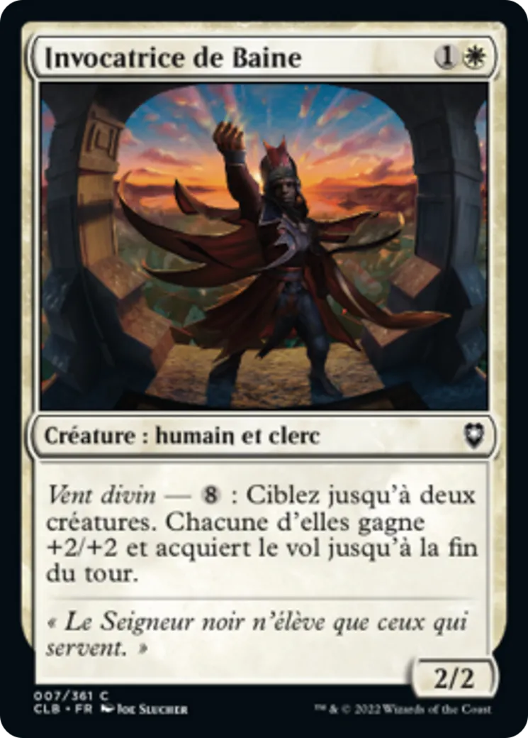Invocatrice de Baine — Commander Legends: Battle for Baldur's Gate — Magic: The Gathering