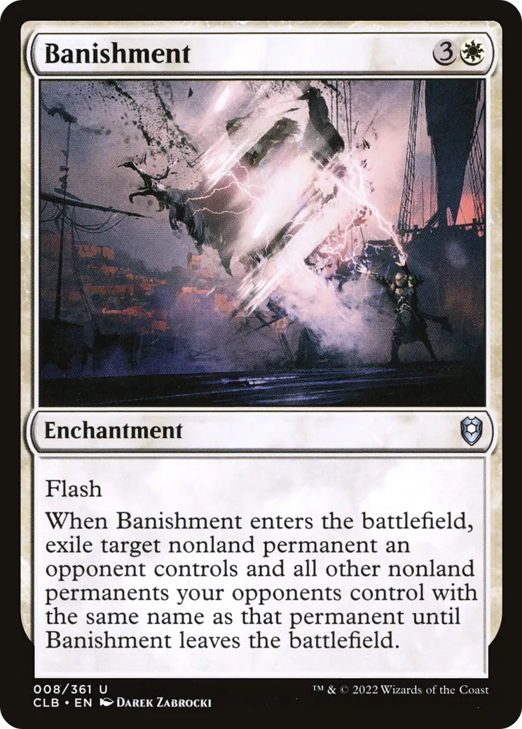 Banishment — Commander Legends: Battle for Baldur's Gate — Magic: The Gathering