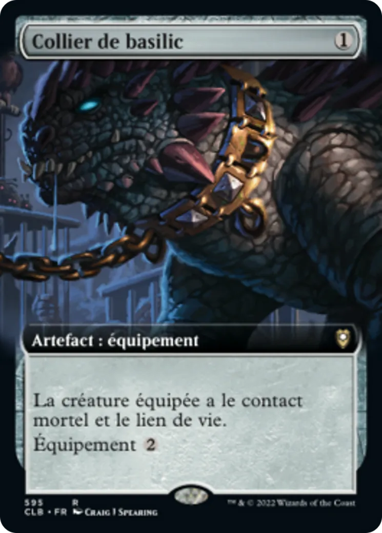 Collier de basilic from Commander Legends: Battle for Baldur's Gate - Magic: The Gathering