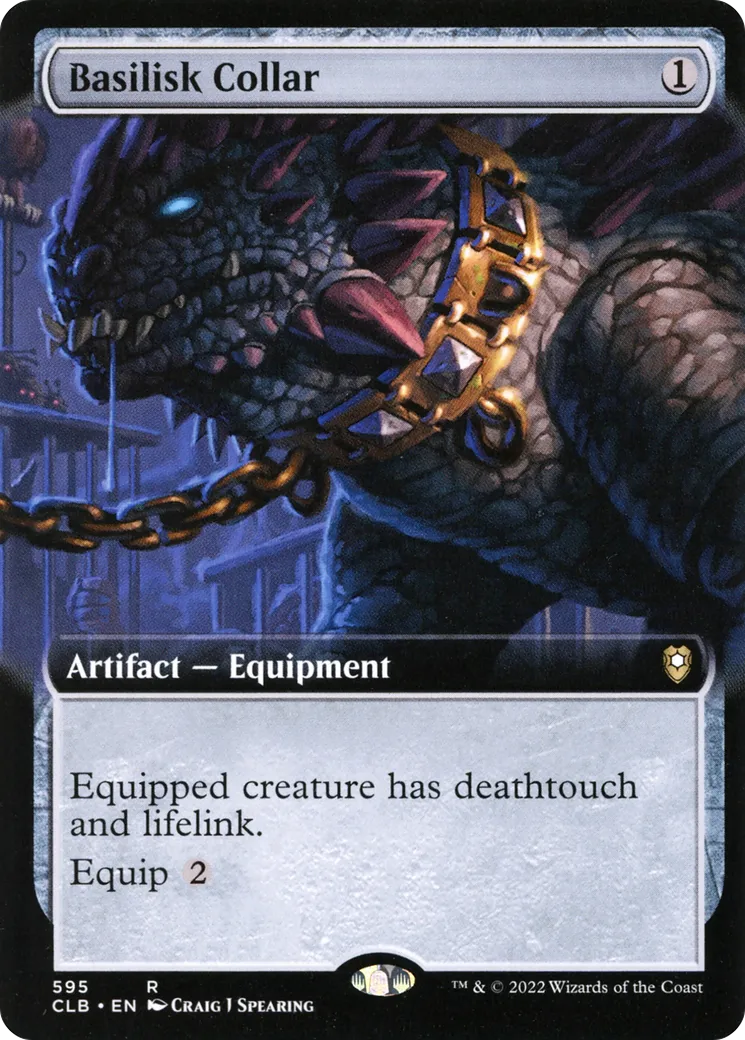 Basilisk Collar — Commander Legends: Battle for Baldur's Gate — Magic: The Gathering