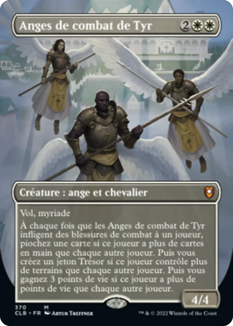 Anges de combat de Tyr — Commander Legends: Battle for Baldur's Gate — Magic: The Gathering