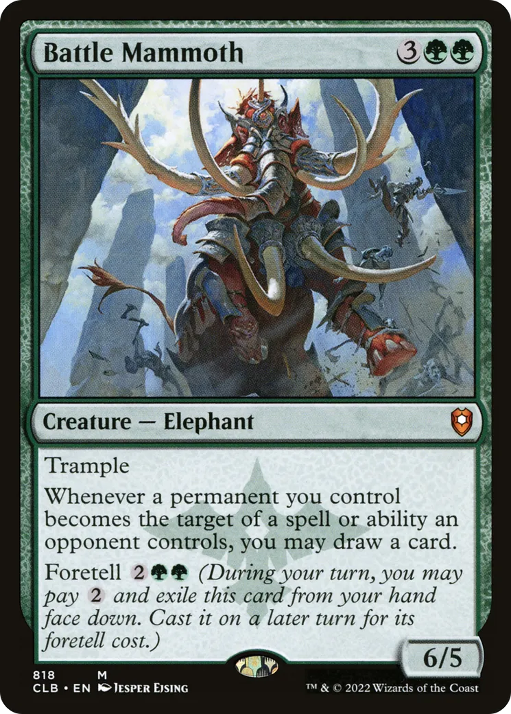 Battle Mammoth — Commander Legends: Battle for Baldur's Gate — Magic: The Gathering