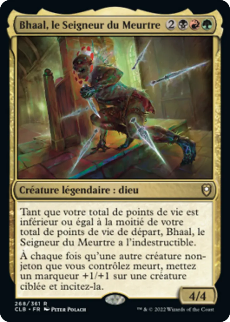 Bhaal, le Seigneur du Meurtre — Commander Legends: Battle for Baldur's Gate — Magic: The Gathering