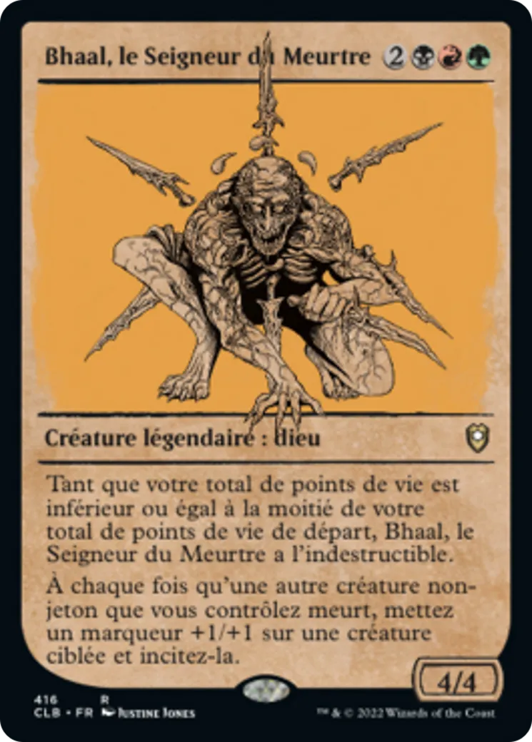 Bhaal, le Seigneur du Meurtre — Commander Legends: Battle for Baldur's Gate — Magic: The Gathering