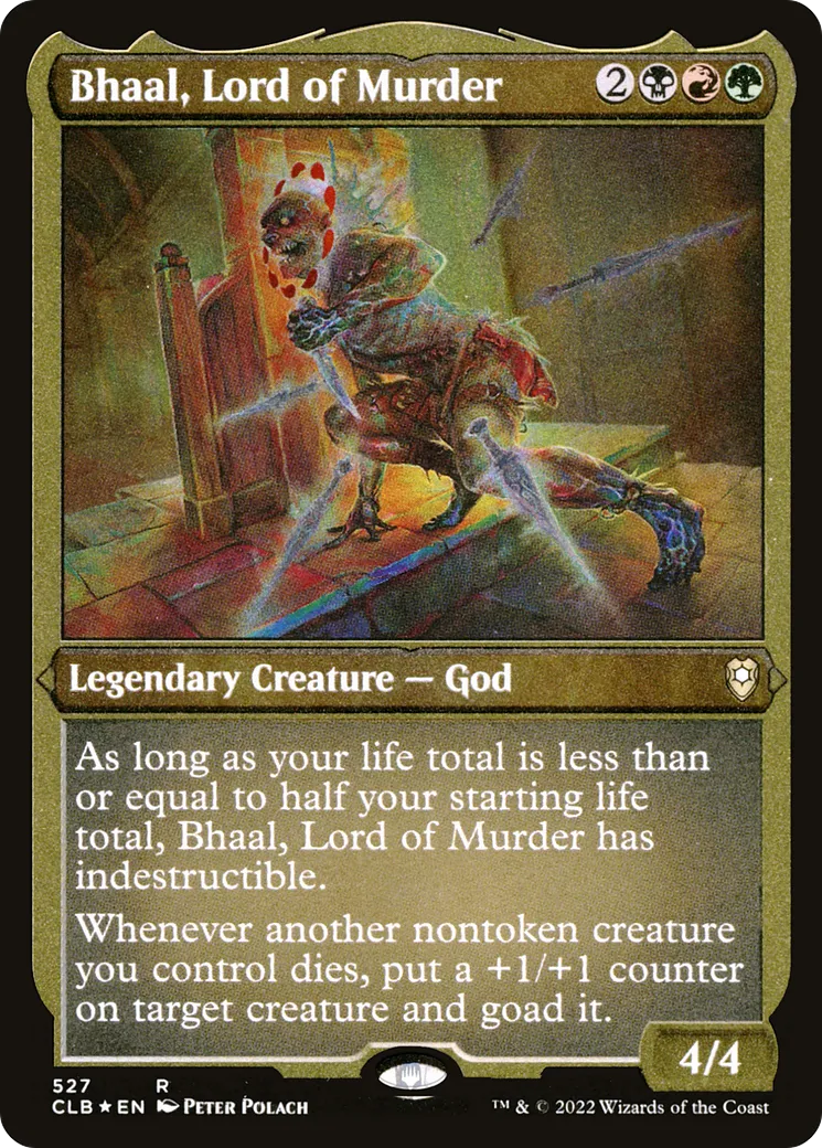 Bhaal, le Seigneur du Meurtre — Commander Legends: Battle for Baldur's Gate — Magic: The Gathering