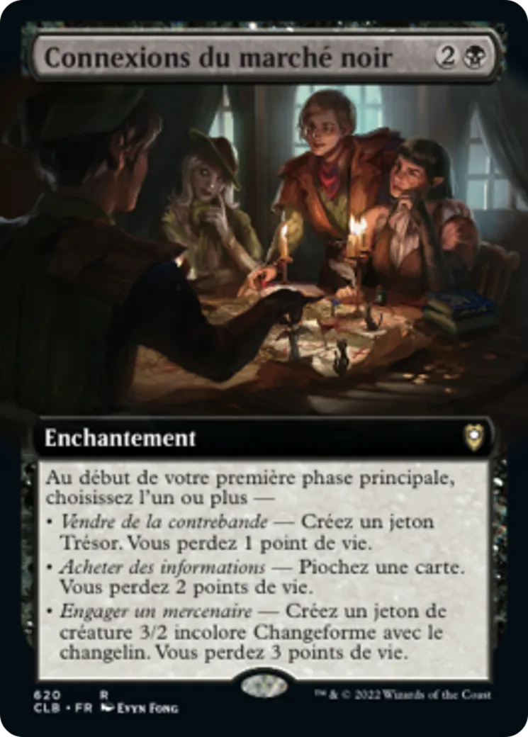 Connexions du marché noir — Commander Legends: Battle for Baldur's Gate — Magic: The Gathering