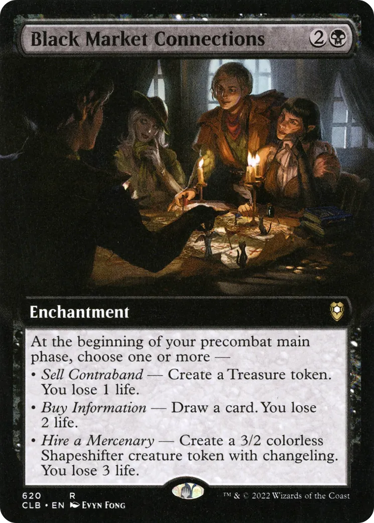Black Market Connections — Commander Legends: Battle for Baldur's Gate — Magic: The Gathering