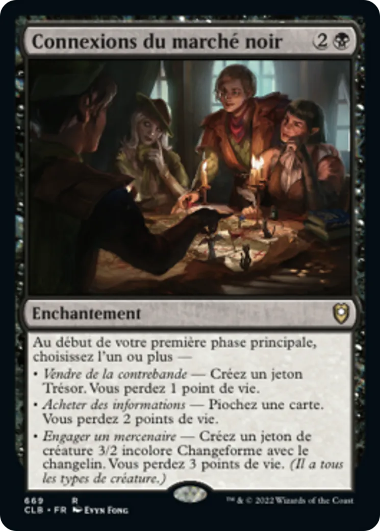 Connexions du marché noir — Commander Legends: Battle for Baldur's Gate — Magic: The Gathering