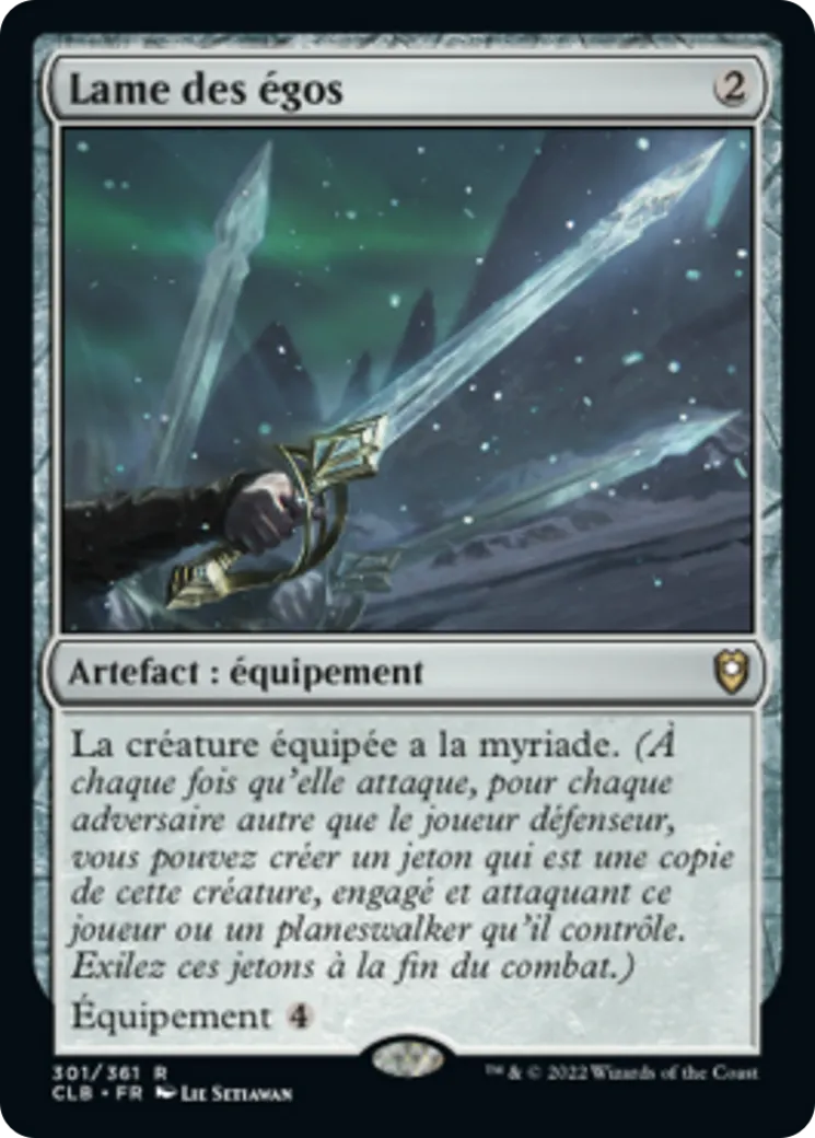 Lame des égos — Commander Legends: Battle for Baldur's Gate — Magic: The Gathering