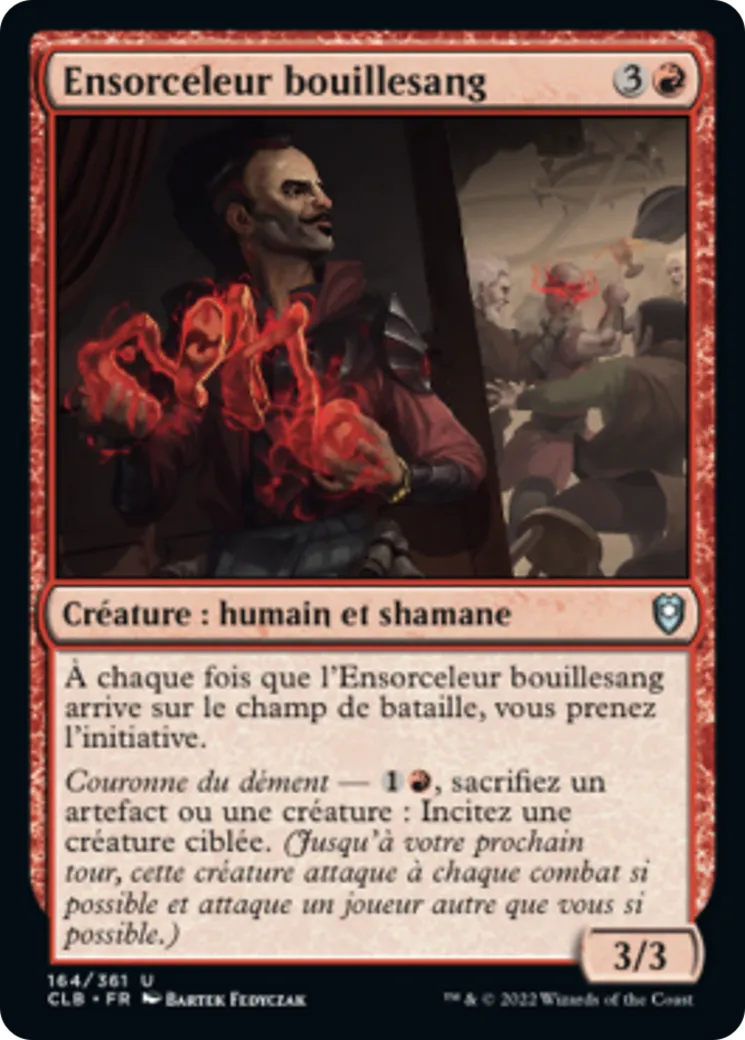 Ensorceleur bouillesang — Commander Legends: Battle for Baldur's Gate — Magic: The Gathering