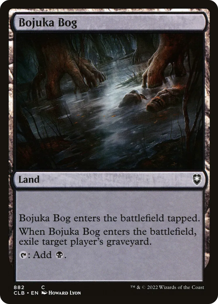 Bojuka Bog — Commander Legends: Battle for Baldur's Gate — Magic: The Gathering