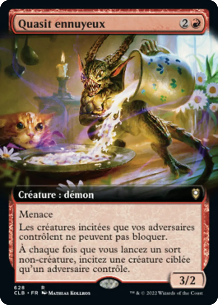 Quasit ennuyeux from Commander Legends: Battle for Baldur's Gate - Magic: The Gathering