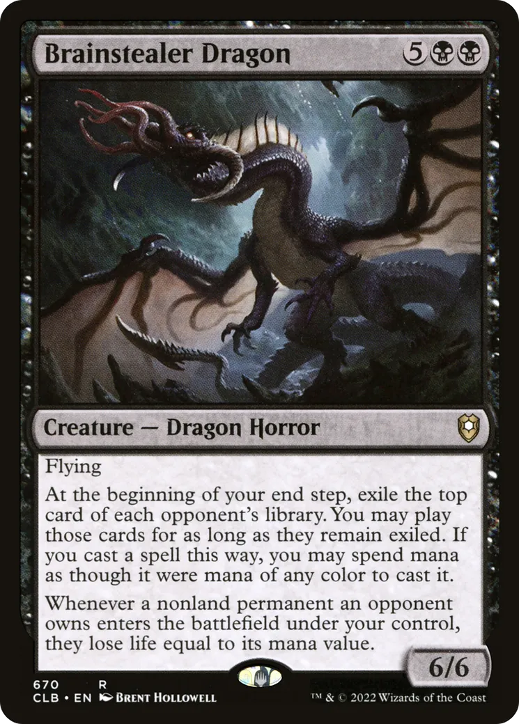 Dragon voleur d'esprit — Commander Legends: Battle for Baldur's Gate — Magic: The Gathering