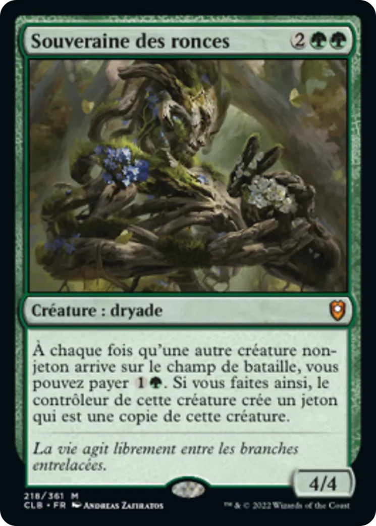 Souveraine des ronces — Commander Legends: Battle for Baldur's Gate — Magic: The Gathering