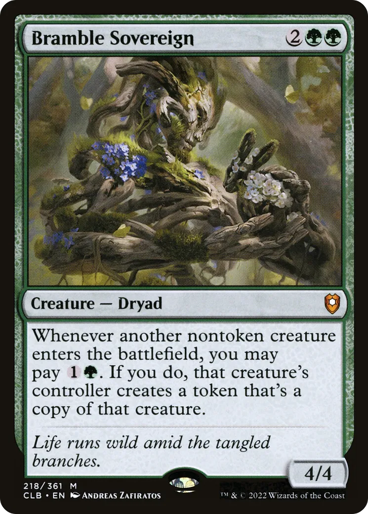 Bramble Sovereign from Commander Legends: Battle for Baldur's Gate - Magic: The Gathering