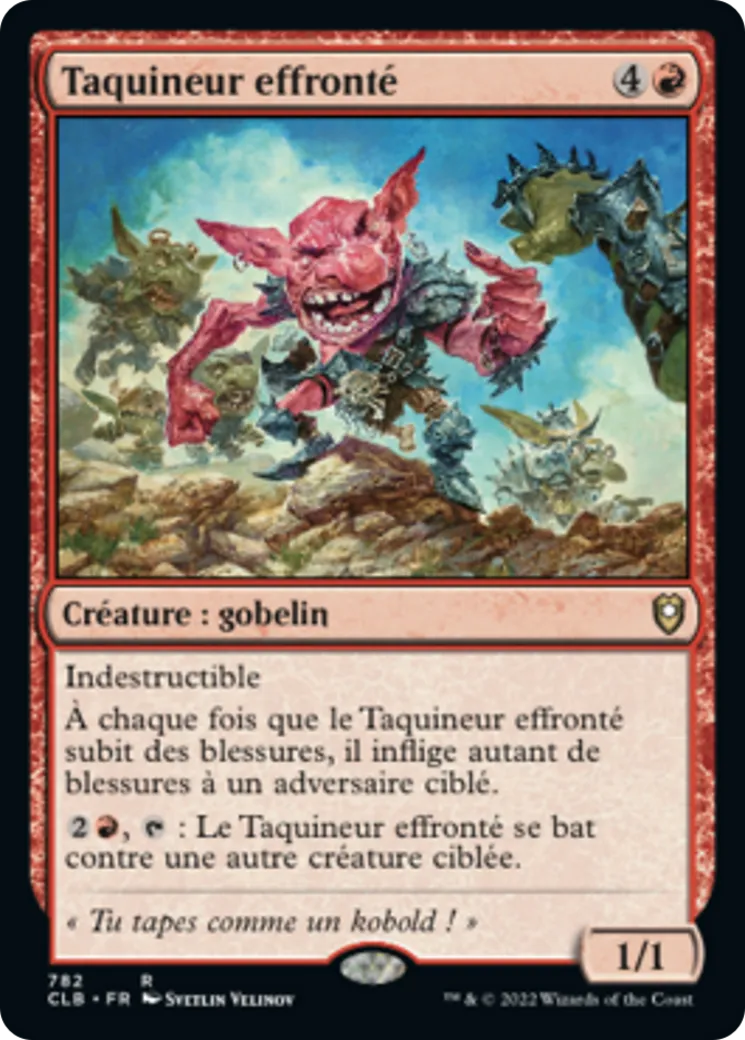 Taquineur effronté — Commander Legends: Battle for Baldur's Gate — Magic: The Gathering